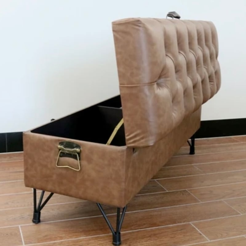 BENCH 1220 / アンティークな佇まいの収納ベンチ / トランク