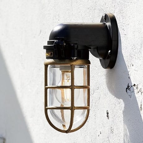 NAVY BASE - WALL LAMP / 外灯 室内照明 玄関 洗面所 外壁 テラス 天井照明 直付け 壁付け照明  / BR-5037 / ART WORK STUDIO