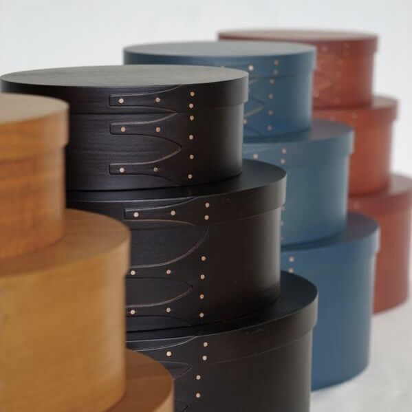 AXCIS シェーカーオーバルボックス / 素材 チェリー材