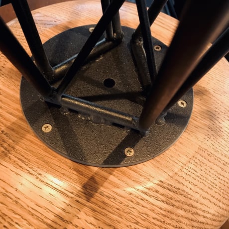 AXCIS.INC IRON WOOD STOOL / スツール / 無垢材/ ダイニングチェア スツール / サイズ W285×D285×H460mm