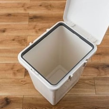HANDLE DUST BOX / WHITE , BEIGE , GREEN / 暮らしに馴染やさしいニュアンスカラーと機能的なハンドル設計のダストボックス