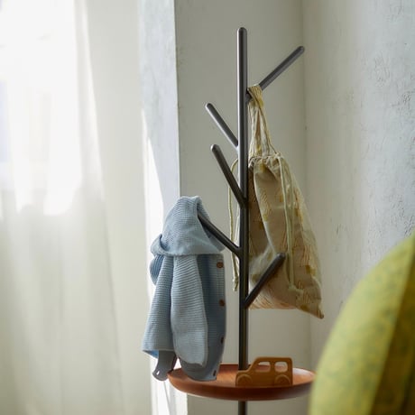 IRON × WOOD TREE HANGER / デザインのある 高さを２段階に変える事ができるツリーハンガー / H116cm ▷ H171cm