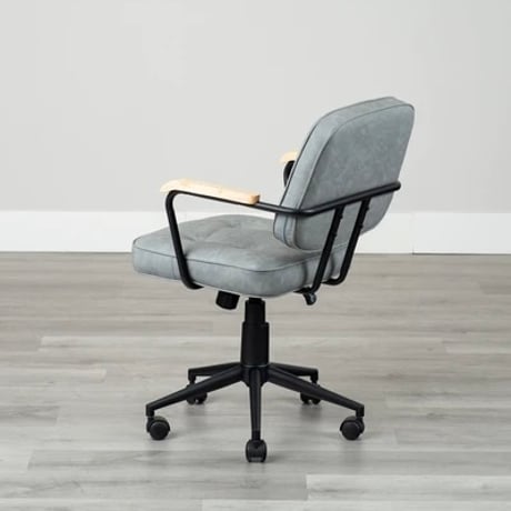 DESK CHAIR / カジュアルでありながらも知的なエッセンスのオフィスチェア  / GRAY , BROWN ,  BLACK / デスクチェア