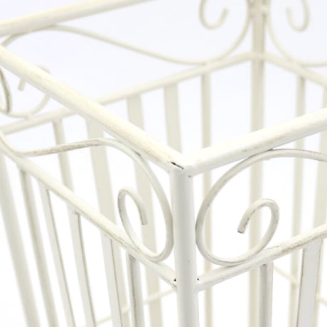 SALON DE  JARDIN / umbrella stand / 傘立て / アンティークホワイト /  アンブレラスタンド / round , square