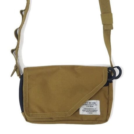 SLING WALLET POUCH / スリングウォレットポーチ /  ウォレット / 財布 カード収納 / コヨーテベージュ , ブラック / ショルダーバッグ  ポーチ