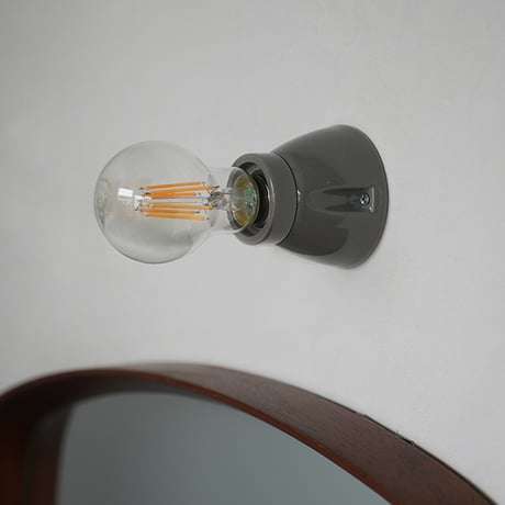 Ceramic Socket standard / white , gray / AXCIS / E26 / 電球なし / セラミックソケット スタンダード
