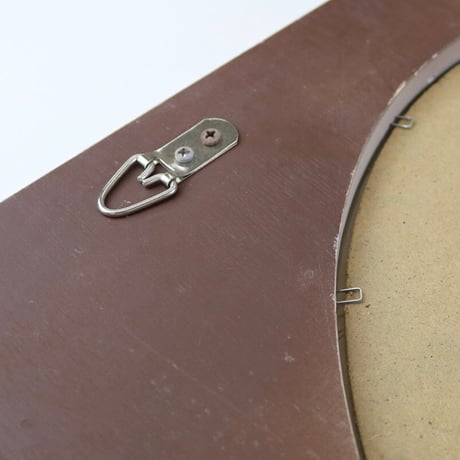 WALL MIRROR ANTIQUE Taupe / 壁掛けミラー / 鏡