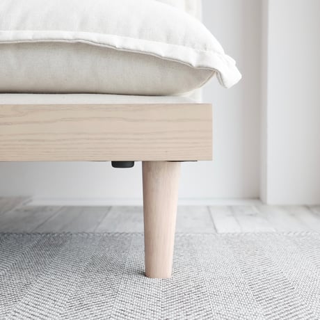Pancake sofa / 2P SOFA / パンケーキのような ふんわり丸みのあるデザインが可愛いソファ / 一人暮らしインテリア 二人暮らし / 北欧ナチュラル