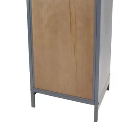 IRON + WOOD SLIM CABINET / アイアン × ウッドの存在感のある 無機質なキャビネット / ガラスキャビネット