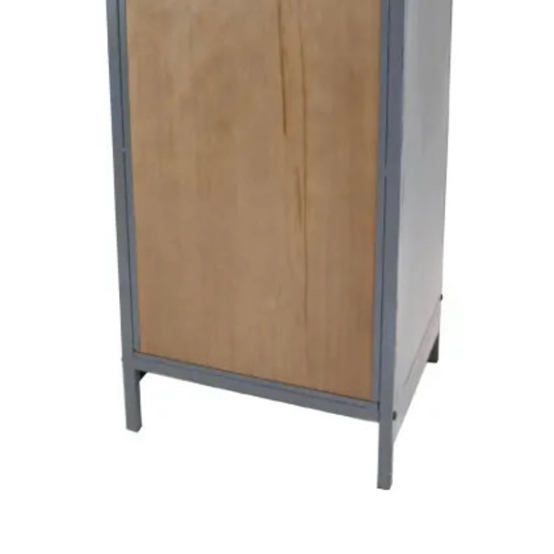 IRON + WOOD SLIM CABINET / アイアン × ウッドの存在感のある 無機