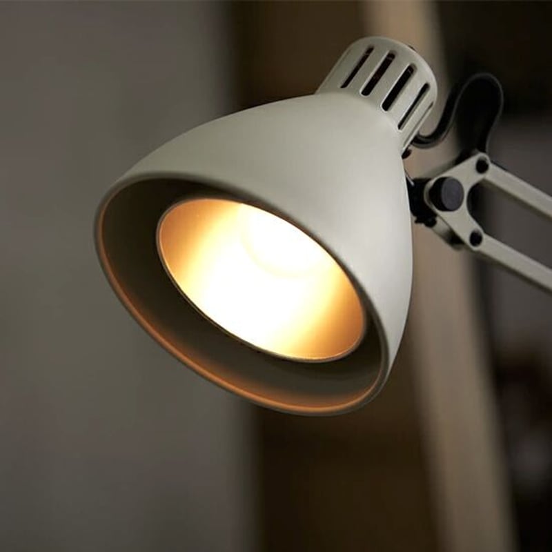 リアクターデスクアームライト / デスクライト / WHITE , ASH BLACK / L