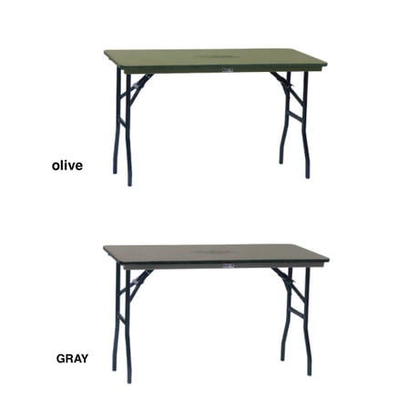 FOLDING MIL WORKTABLE / GRAY , OLIVE / フォールディング ミル ワークテーブル /  折り畳みテーブル / インダストリアルインテリア / サイドテーブル