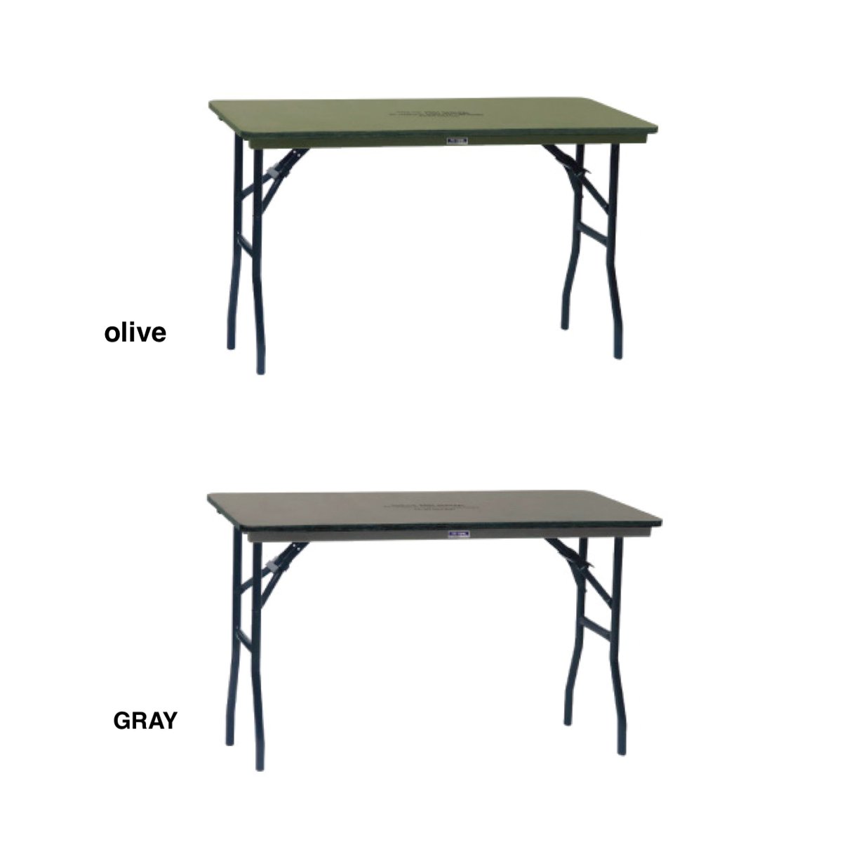 FOLDING MIL WORKTABLE / GRAY , OLIVE / フォールディング
