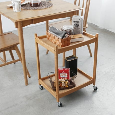 WOOD MULTI WAGON 02 / 上質なオーク材を使用した木目の美しいマルチワゴン / 北欧スタイル