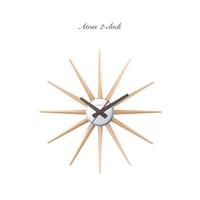 Atras 2-clock / 掛け時計 / 北欧スタイル / WHITE , NATURAL , BROWN /スタイリッシュ / ATRUS by ARTWORK STUDIO