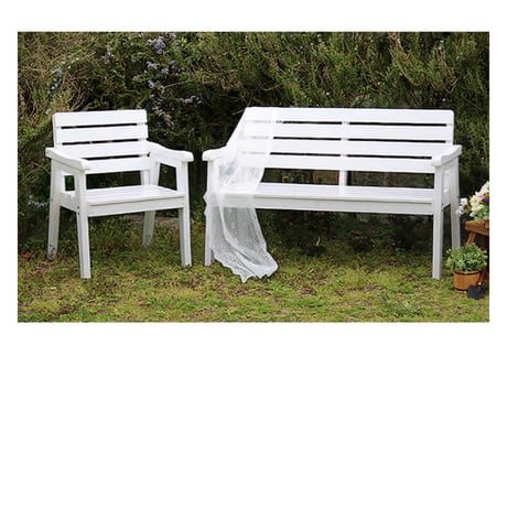 ＷＯＯＤ ＣＨＡＩＲ ６０ / white , gray / 木製チェア / ワイドチェア / 上品で高級感のある住宅を演出