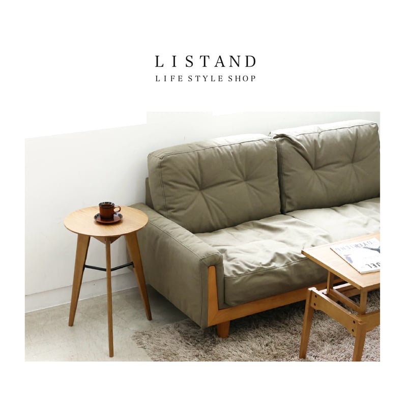 WOOD SIDE TABLE / ラウンド サイドテーブル / ベッドサイド WOOD SIDE TABLE / ラウンド サイドテーブル / ベッドサイド