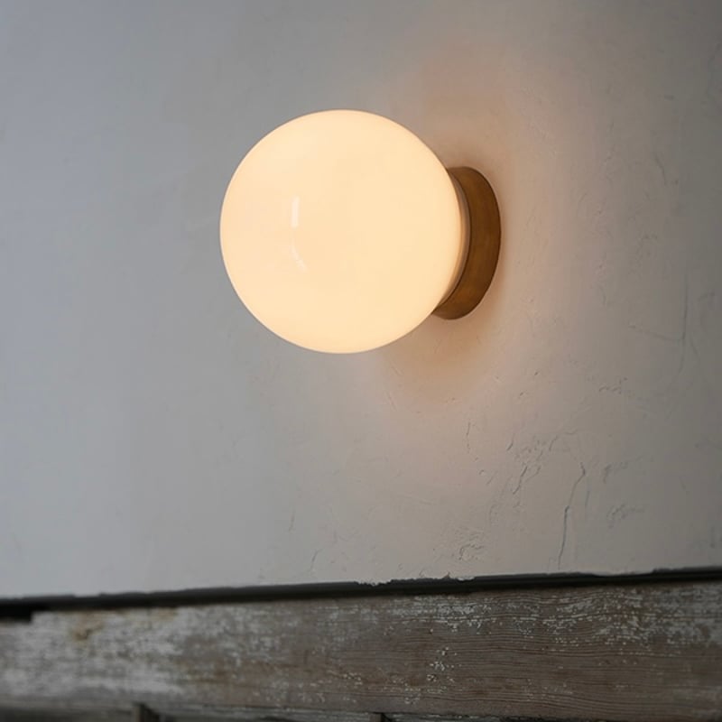 GRASS GLOBE ENTRANCE LIGHT / AXCIS ガラスグローブエントラン