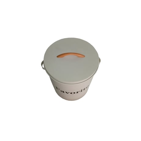 LID BOX / 収納ボックス / ポップなカラーリングと蓋の取手がかわいい収納ボックス / キッチン収納 / リッド缶