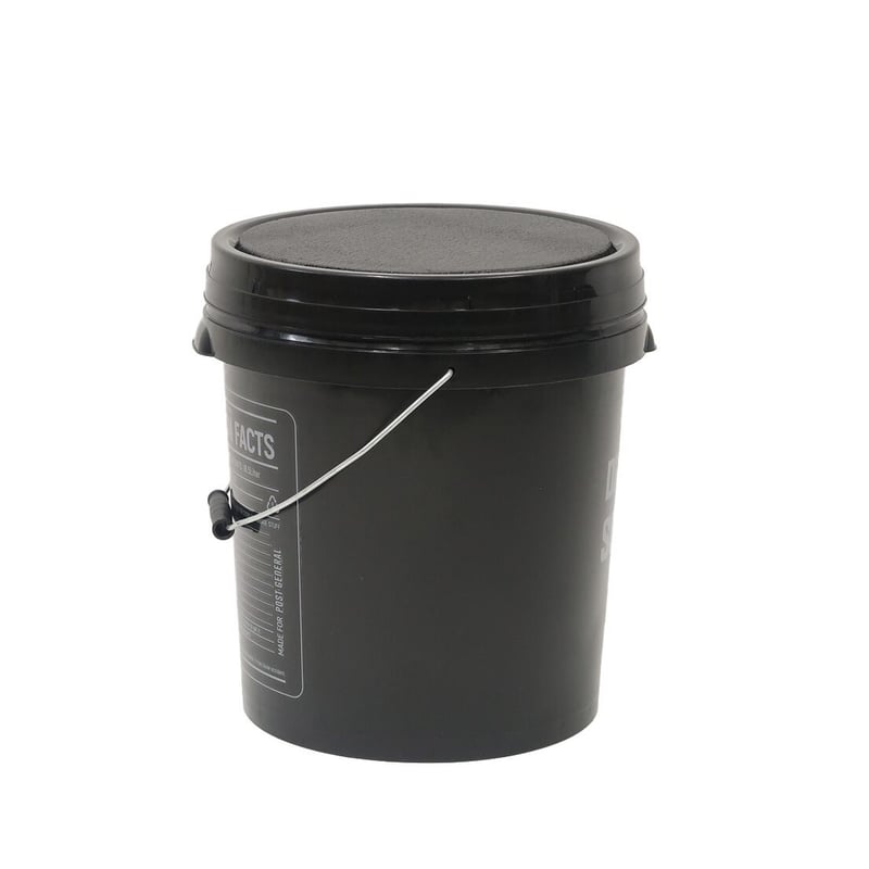 ポストジェネラルスツール2脚（黒＆グレー） WAXED CANVAS COMPACT