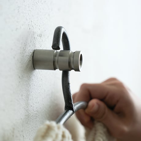CYLINDER HOOK / BRASS（真鍮）STAINLESS