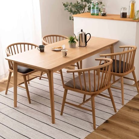 OAK WINDSOR CHAIR / オーク材の滑らかな手触りのウィンザーチェア / ダイニングチェア / 1脚