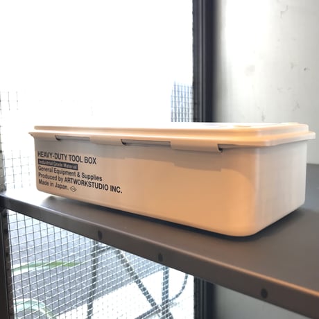 HEAVY-DUTY STACKABLE BOX / スタッカブル / Cream , Sand Beige , Steel Gray ARTWORK STUDIO / スタッキング可