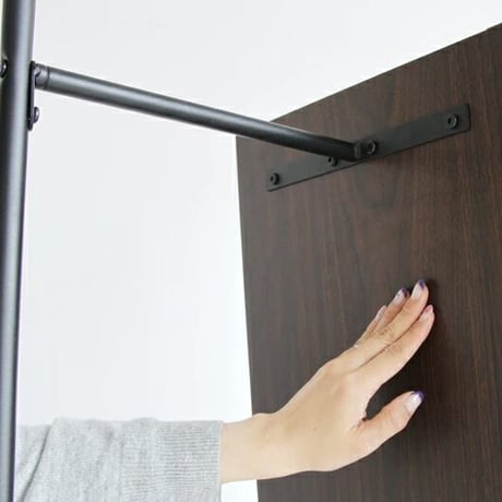 MIRROR HANGER RACK / サイズ : W350×D450×H600mm / ウォールナットブラウン / anthem