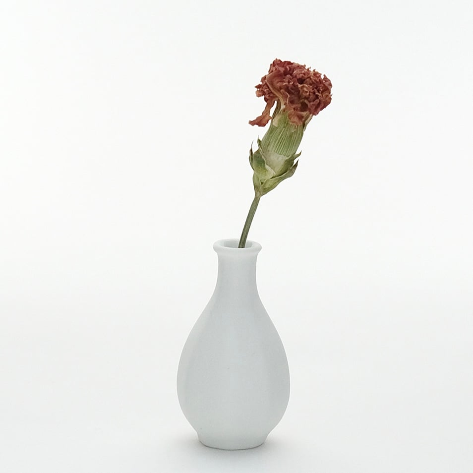 FLOWER VASE / 大切な人に贈りたい有田焼の涙壺 / ドライ