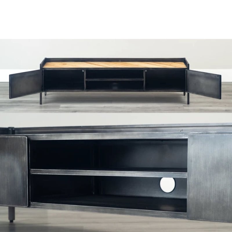 ローボード　アイアン　ウッド　幅120cm fit=scale-down,w=1200