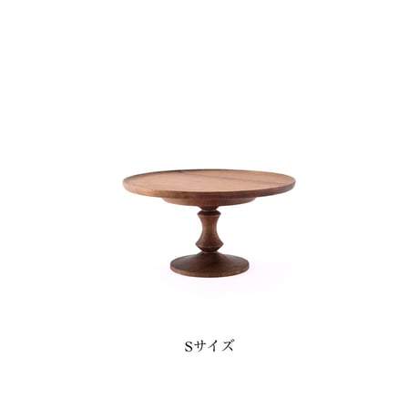 WOOD CAKE STAND / ケーキも小物もおしゃれに演出 アカシアウッドのコンポート