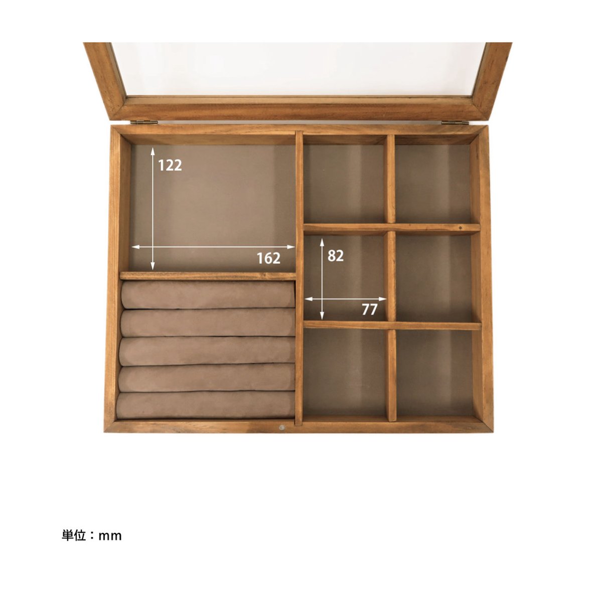 NEIN MARKE / パインウッドのアクセサリーマルチケース / PINE WOOD /