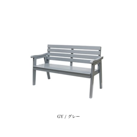 ＷＯＯＤ ＢＥＮＣＨ １３０ / white , gray / 木製チェア / ベンチ / 上品で高級感のある住宅を演出
