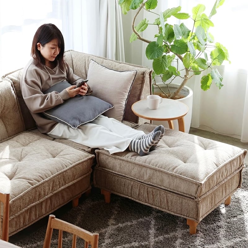 Block Sofa 03 / 機能性・美しさへの徹底したこだわりのソファ / 一人