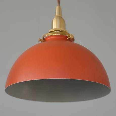 IRON SHADE / 丸いカタチが可愛いドーム型シェードのペンダントライト / E17 BRASS PENDANT / 60cm ,100cm