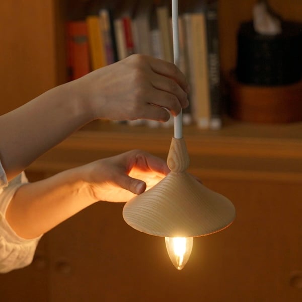 slöjd WOOD PENDANT / スロイド ウッドペンダントライト/ E17 LED電