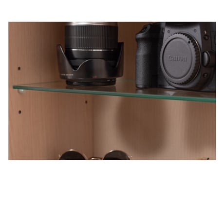 WOOD × GRASS SHELF / ホテルライクなアーチ状のフォルムが愛らしいキャビネットシェルフ / white , black / CABINET