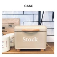 STOCK CASE / ストックケース /小物収納 / 救急箱  / アイボリー , ベージュ , ブルー