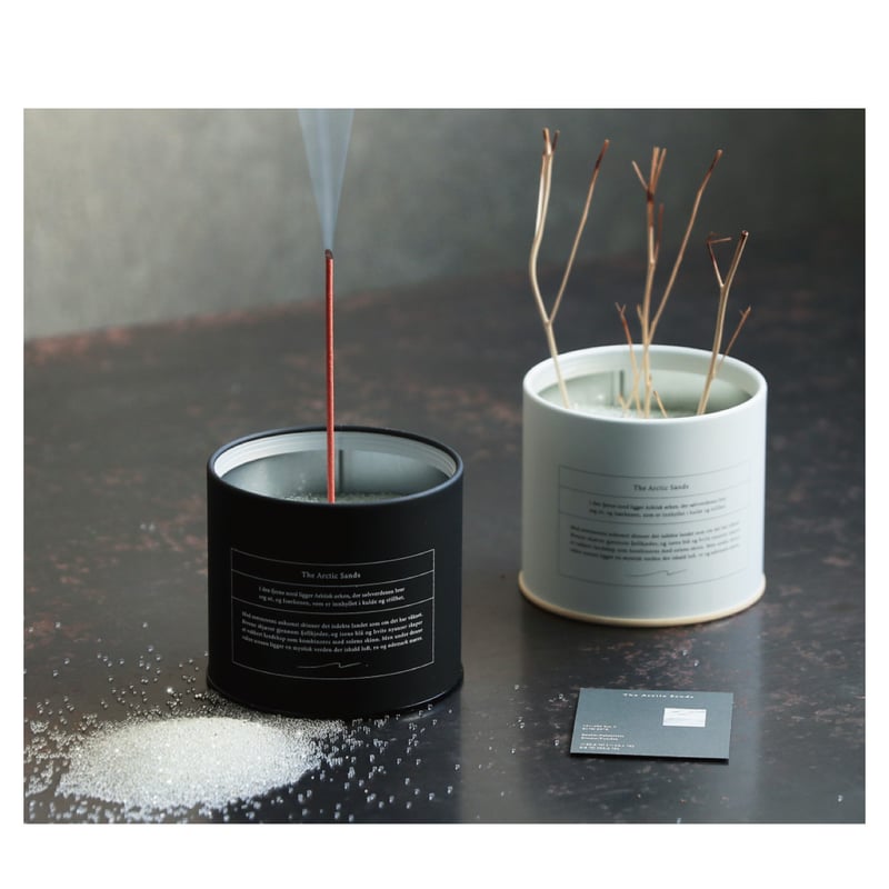 The Arctic Sands / 結晶と薫りの創造で 空間を美しく彩る / お香立て