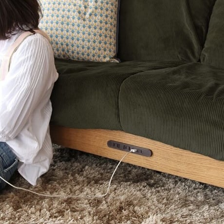 SOFA / LP Sofa  / BROWN , KHAKI  / コーディロイソファ / W1700×D820×H800 SH380/280mm 2P SOFA