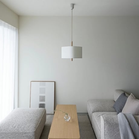 Somnoler pendant light / 角丸のゆるやかなスクエアフォルムでリラックスした雰囲気をつくる2灯ペンダントライト / E26 LED電球 / アッシュ材
