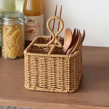 Cutlery 'n' Tool stand / NAIR ナチュラルな風合いのPPラタン製の収納スタンド / カトラリースタンド ツールスタンド