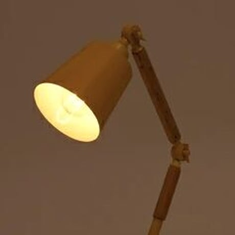 DESK LIGHT / WHITE , YELLOW / デスクライト / 卓上ランプ / デスクランプ / ミックスインテリア / 韓国インテリア / LED電球対応