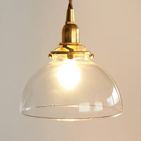 AXCIS COCCINELLE GRASS SHADE PENDANT / コッシネル ペンダントライト / 真鍮灯具 / LED電球 / E17 / シーリングカバー付