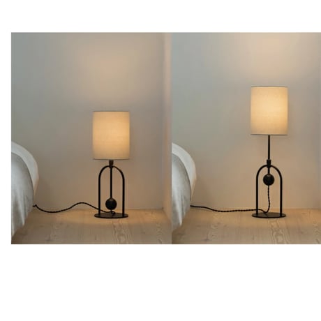 Starka TABLE LAMP / E26 / LED電球対応 / フロアスタンド テーブルランプ / 北欧 / シルバー , ブラック