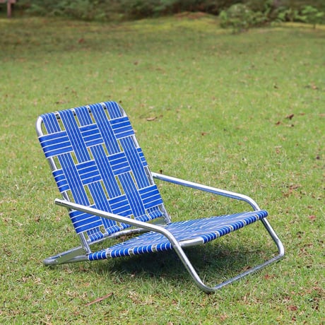 INDUSTRIAL TERRACE CHAIR / BLUE mix , RED mix , BLACK  / フォールディングローチェア