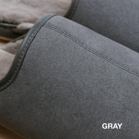 warm's room slipper / Mサイズ , Lサイズ / 冬の日常が少し変わる上質な履き心地のボア ルームシューズ / beige , khaki , nayy , gray