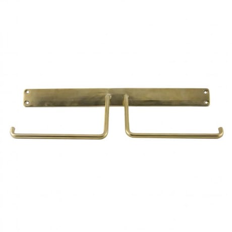 AXCIS Brass Paper Holder  / シングル , ダブル / シンプルが美しい真鍮のペーパーホルダー / トイレットペーパーホルダー