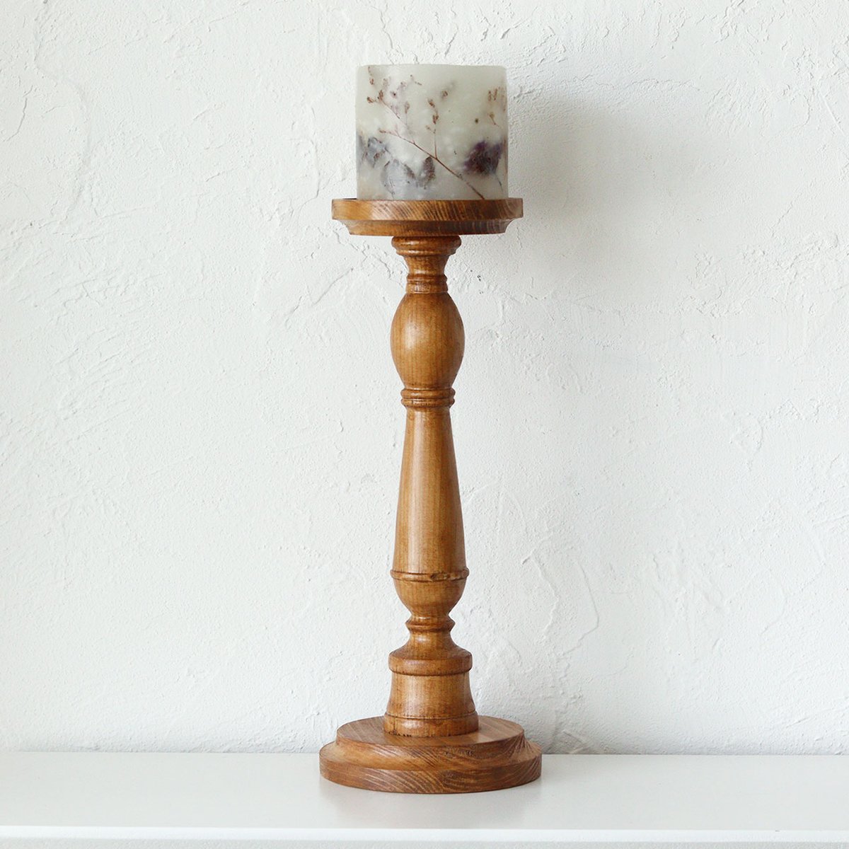 PINE WOOD CANDLE STAND / パインキャンドルスタンド( 3サイズ ) /