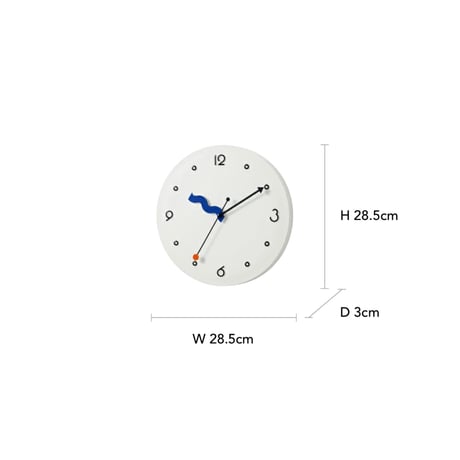 sweepmovement clock pokeli / ポップでモダン。アートピースな掛け時計 / 静音 スイープムーブメント